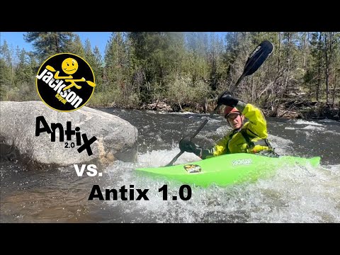 Jackson Kayak's Antix 2 0 vs Antix 1 0 Kayak