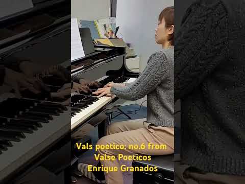 Vals poetico: no.6 from Valse Poeticos by Enrique Granados #granados #granadosvalse #abrsmgrade6
