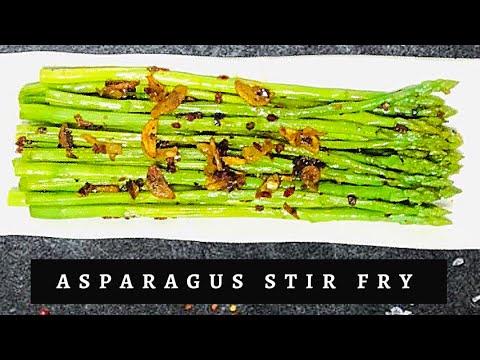 Healthy Asparagus Stir Fry | One Pot Sautéed Asparagus | Baking Soda Kitchen