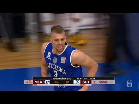 ABA Liga 2 2020/21 highlights, Round 11: Mladost Maxbet - Sutjeska (22.3.2021)
