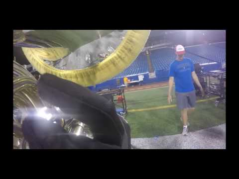 Bluecoats 2016 | Tuba Headcam | David Whitfield