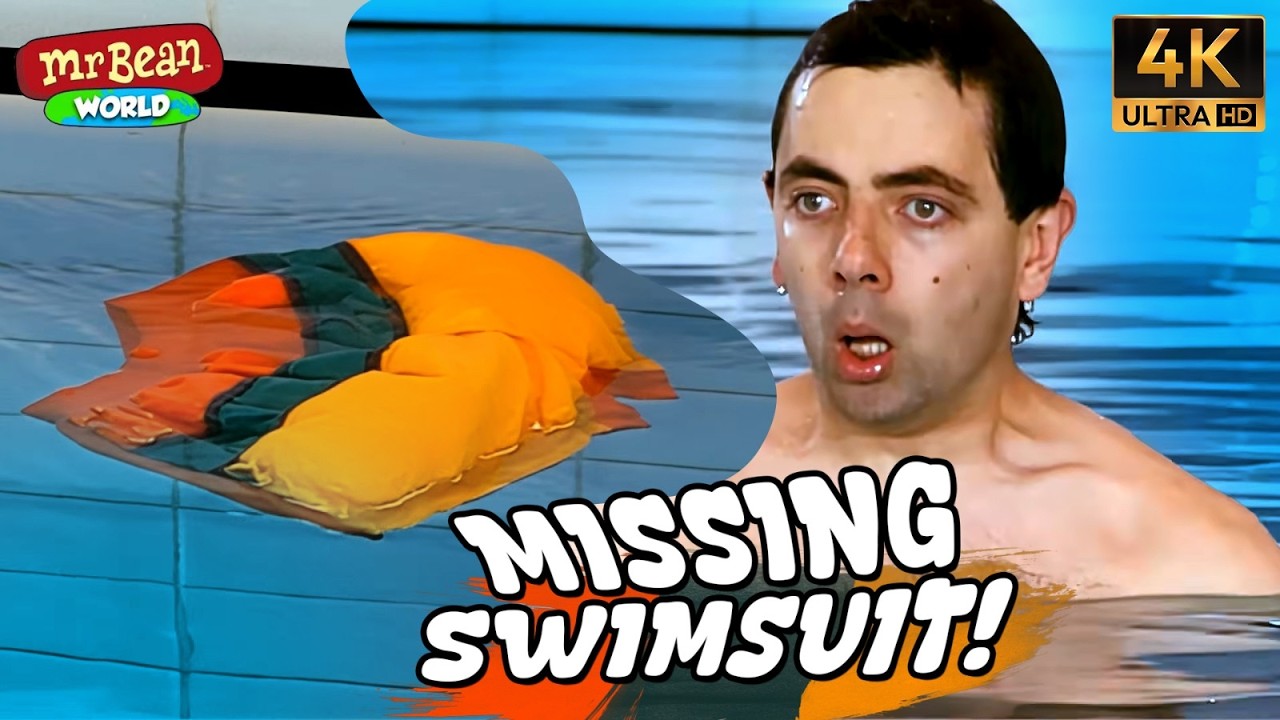 Mr Bean’s Pool Disaster | Mr Bean World | Season 1 Episode 3 | 4K