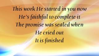 MercyMe - Finish What He Started - with lyrics (2014)