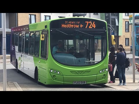 *Maxed out* Arriva Herts and Essex VDL SB200 Wright Pulsar 2 Route 724