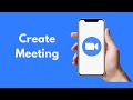 How to Create Meeting in Zoom in Mobile (Quick & Simple)