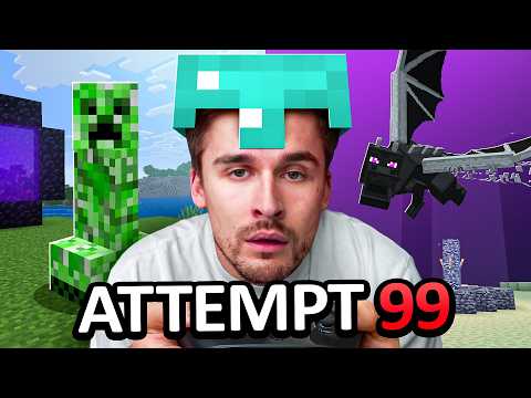 I Tried Speedrunning Minecraft. It broke me.