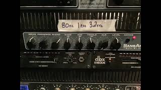 Video thumbnail for New gear in Studio A: SansAmp RB1 distortion and dbx 263x de-Esser by Capital University Music Technology