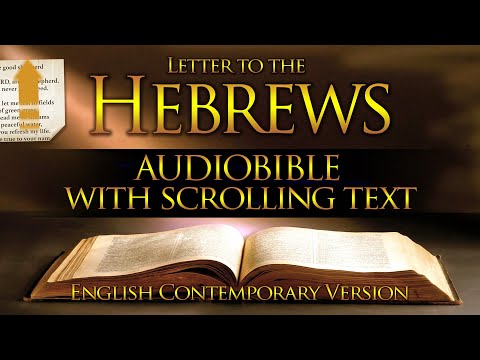 Holy Bible Audio: HEBREWS (Contemporary English) With Text