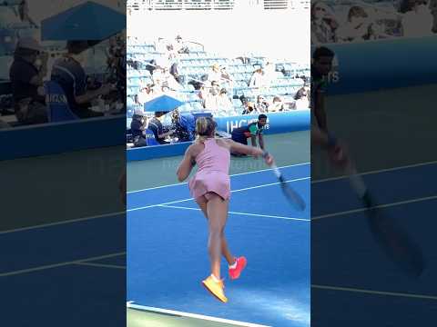 Serve - Jaqueline Cristian US Open 2025  #usopen #tennis #serve #slowmotion #wtatennis #wta