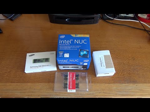 Intel NUC NUC5i7RYH Unboxing and Setup