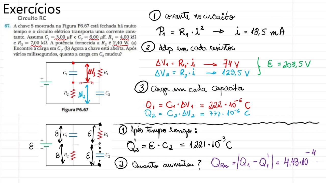 Aula 10.1 - Exercícios Circuito RC