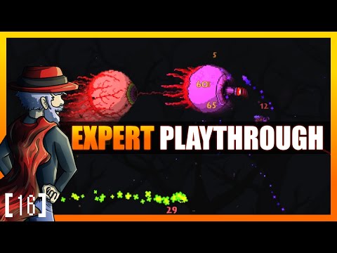 Terraria 1.3 Let's Play - Expert Mode Playthrough! TWINS TAP'D [16] PC Gameplay
