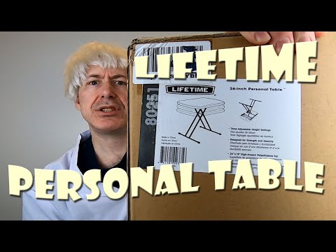 Lifetime 80251 Personal Table 26 Inch, Adjustable