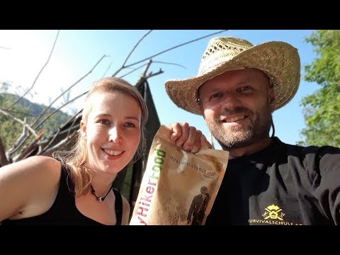 My Hiker Food, Löffel schnitzen und Grubenfeuer mit Chris