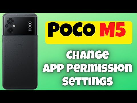 POCO M5: How to Allow/Deny Permission to Microphone, Camera..etc