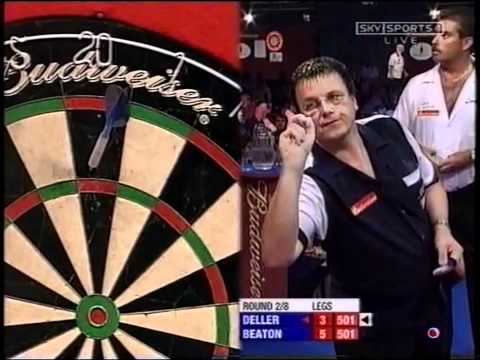 Keith Deller v Steve Beaton - 2006 UK Open Darts Part 3/4