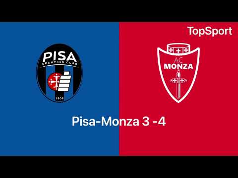 Pisa-Monza 3-4 gol e highlights.