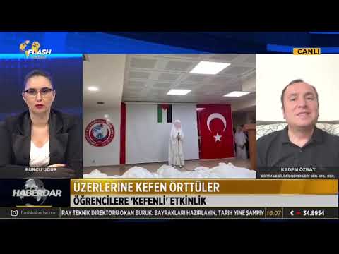 Genel Başkanımız Kadem Özbay, Flash haber Tv`de yayınlanan Haberdar programında gazeteci Burcu Uğur`un canlı yayın konuğu oldu. Genel Başkanımız canlı yayında, bu hafta  TBMM`ye gelmesi beklenen ÖMK (Öğretmenlik Meslek Kanunu) ve okullardaki ÇEDES uy
