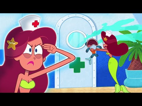 Zig & Sharko | Marina, super nurse (Season 3) BEST CARTOON COLLECTION | New Episodes in HD