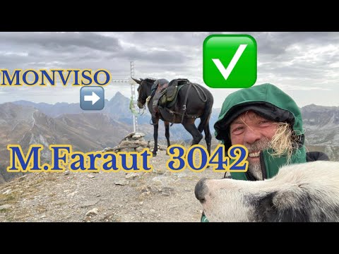 M. Faraut 3042 bivouac Carmagnola M.Bellino 2937 from the Autaret valley Chiappera Maira valley