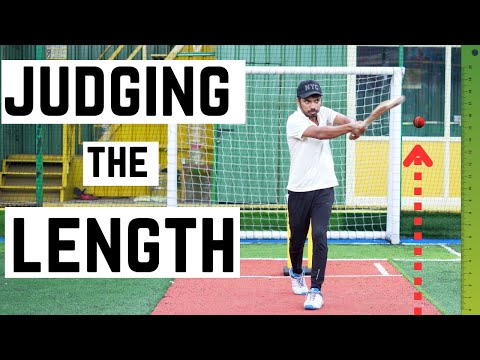 Judge the Length of Cricket Ball in batting @cricketmastery
