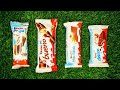 Satisfying Video ASMR Today S Review Of Sweets From Kinder 🫶 ️
