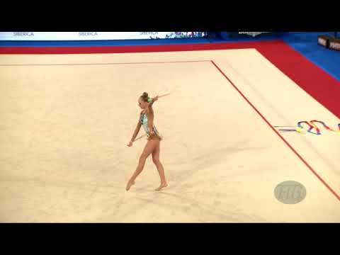 TKATCHEVA Darya (BLR) - 2019 Rhythmic Junior Worlds, Moscow (RUS) - Qualifications Clubs