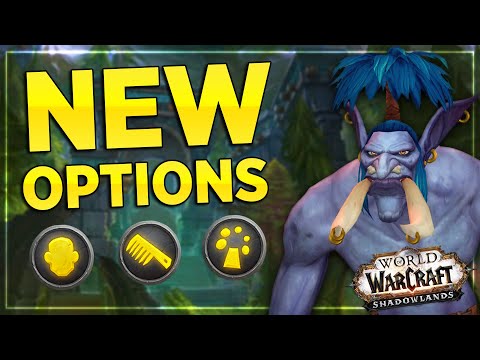 Updated Troll Customization Options | Hair Styles, Tusk, Eye Color & More | Shadowlands Alpha