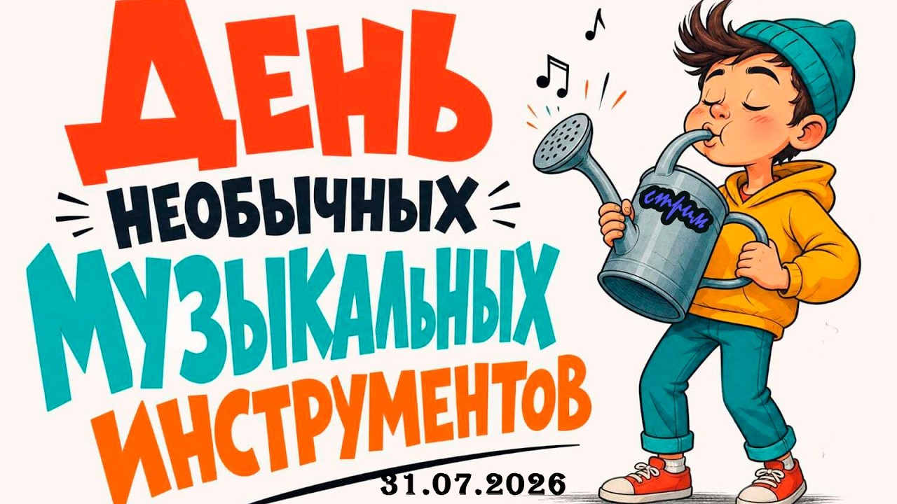 Пятничный ночной стрим (31.07.2026) День необычных инструментов