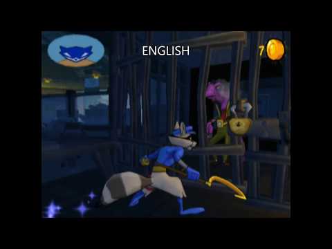 Sly 3 - Sly Meeting Dimitri In Cage 11 Different Languages