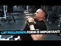 Lat Pulldowns - Perfecting Your Form For Bigger Lats!