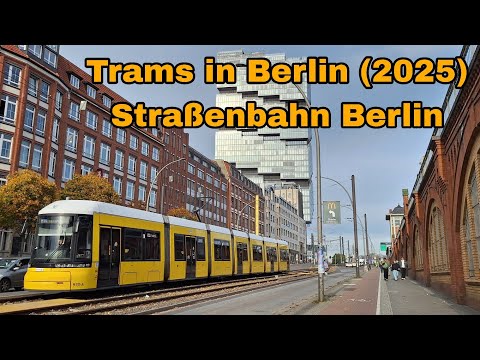 Trams in Berlin (October & November 2025) 🇩🇪 | Straßenbahn Berlin