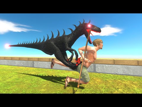 Run Away From Dark Deinonychus - Animal Revolt Battle Simulator