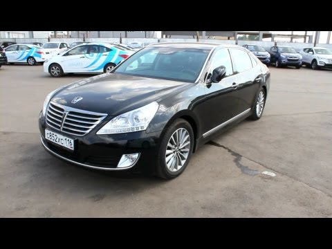 2013 Хендай Экус Elite. Обзор (интерьер, экстерьер, двигатель)