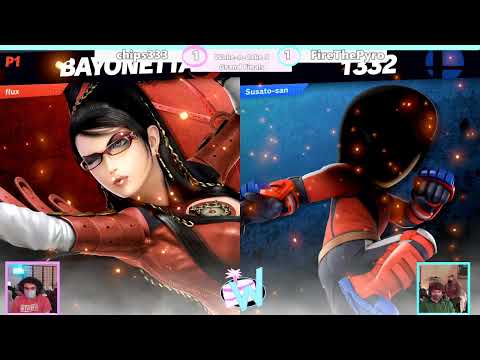 FireThePyro (Mii Brawler) vs Chips333 (Bayonetta) Grand Finals WnC HTC #9