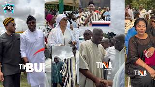 Julius Debrah, Ibrahim Mahama, Sam Jonah, Desmond Elliot Turn Up For Selassie’s Husband’s Funeral