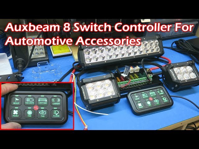 لوحة تحكم 8 فواصل 12v-24v