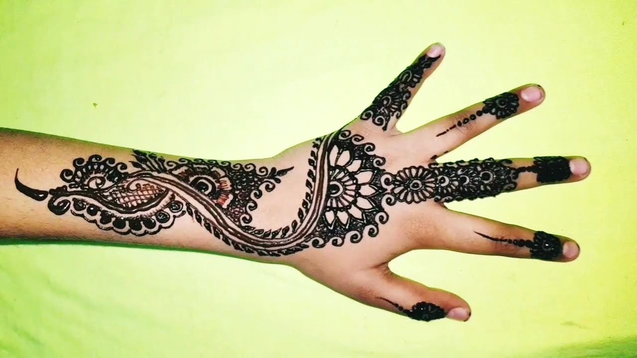 Simple Mehndi Design