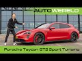 Porsche Taycan GTS Sport Turismo (2022) review met Jeroen Mul en Allard Kalff | RTL Autowereld test