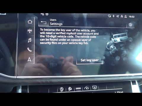 Setting up Audi Connect