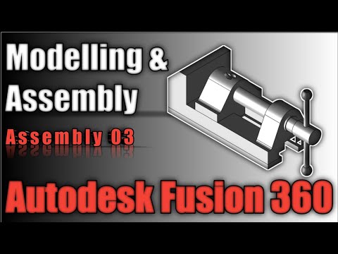 Master Autodesk Fusion 360 | Engineering Model & Assembly | Assembly Tutorial No 3