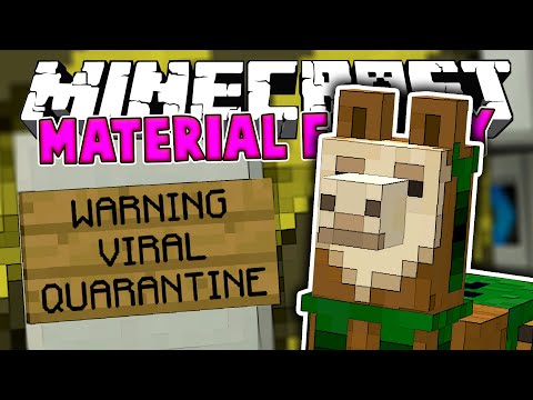 Minecraft Material Energy 5 | THE ENDER LLAMA?! #4 [Modded Questing Survival Multiplayer]