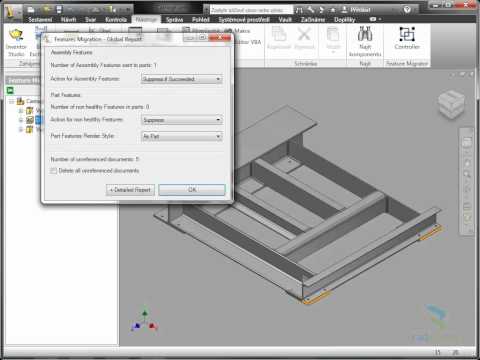 Autodesk Inventor 2012 - Feature Migrator