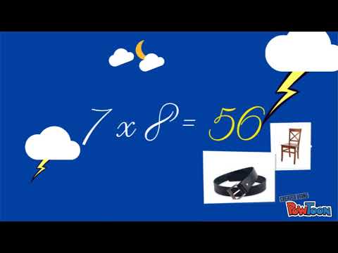 La tabellina del 7 del maestro Marcello