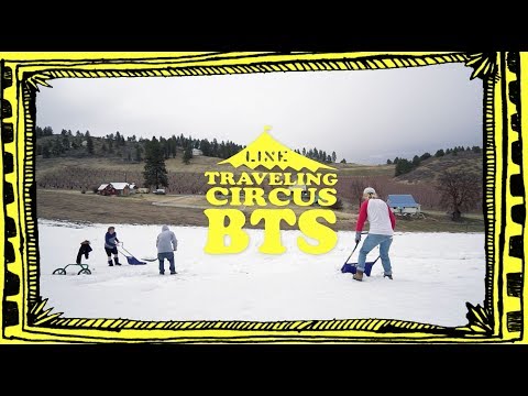 Traveling Circus 11.1-  Behind the Scenes - First Ever Blind Back Flip by LJ Strenio