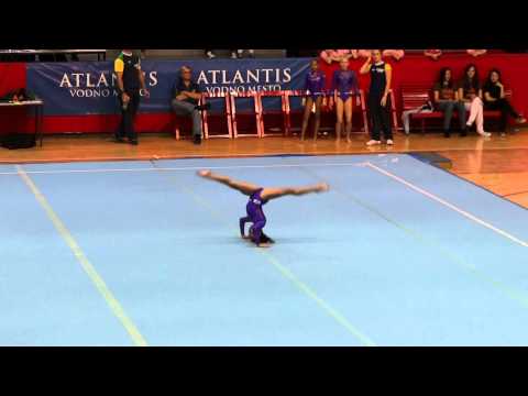 Tamiras Veiga , CEGIN, BRA, FX ,ZELENA JAMA OPEN 2012 ,Ljubljana,