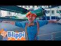 Blippi Learn About Planes At The Museum Of Flight Educational Videos For Kids