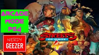 Streets of Rage 4 (Arcade mode)(PS4)