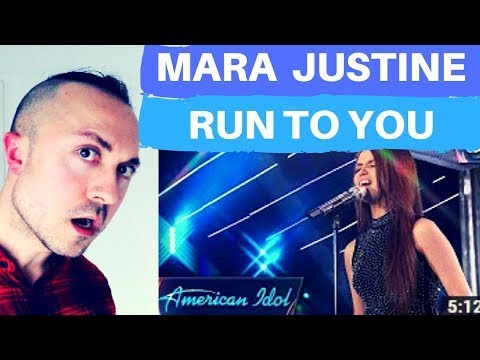 Mara Justine Sings "Run To You" by Whitney Houston - Top 24 Solos - American Idol 2018 - REACTION