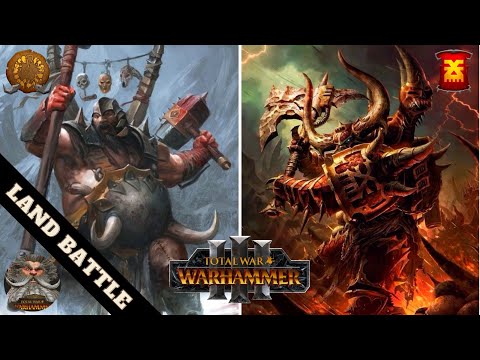 Can Too Much Range Hurt You? Ogre Kingdoms vs Khorne | Total War: WARHAMMER III